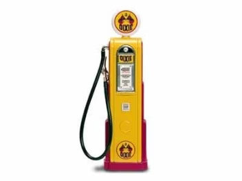 Dixie Gas Pump (Rectangular) - 1/18 Scale Yat Ming YAT98721