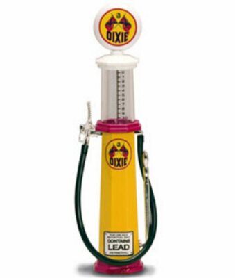 Dixie Gas Pump (Round) - 1/18 Scale Yat Ming YAT98722