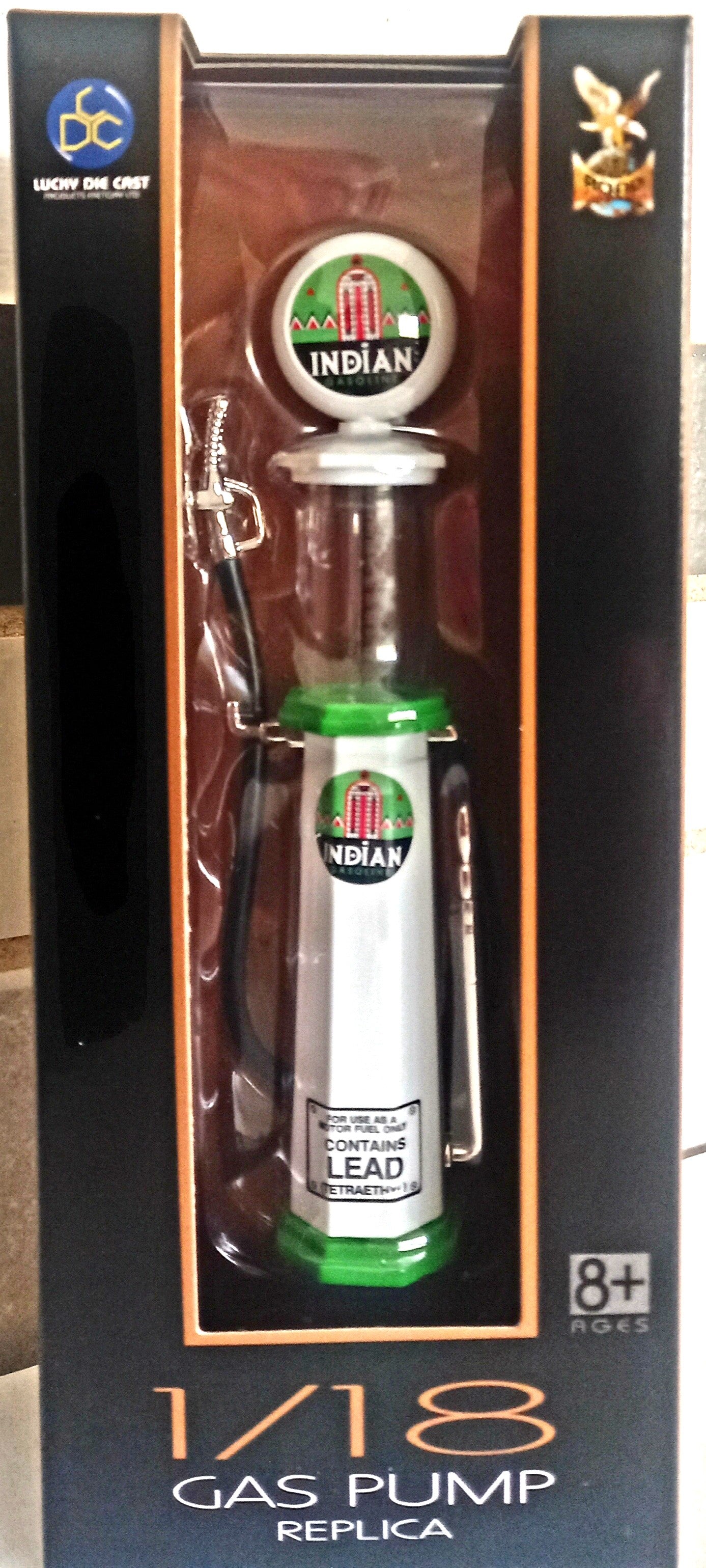 Indian Gas Pump (Round) - 1/18 Scale Yat Ming YAT98752