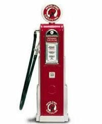 Mohawk Gas Pump (Rectangular) - 1/18 Scale Yat Ming YAT98771