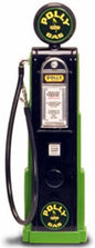 Polly Gas Pump (Rectangular) - 1/18 Scale Yat Ming YAT98781