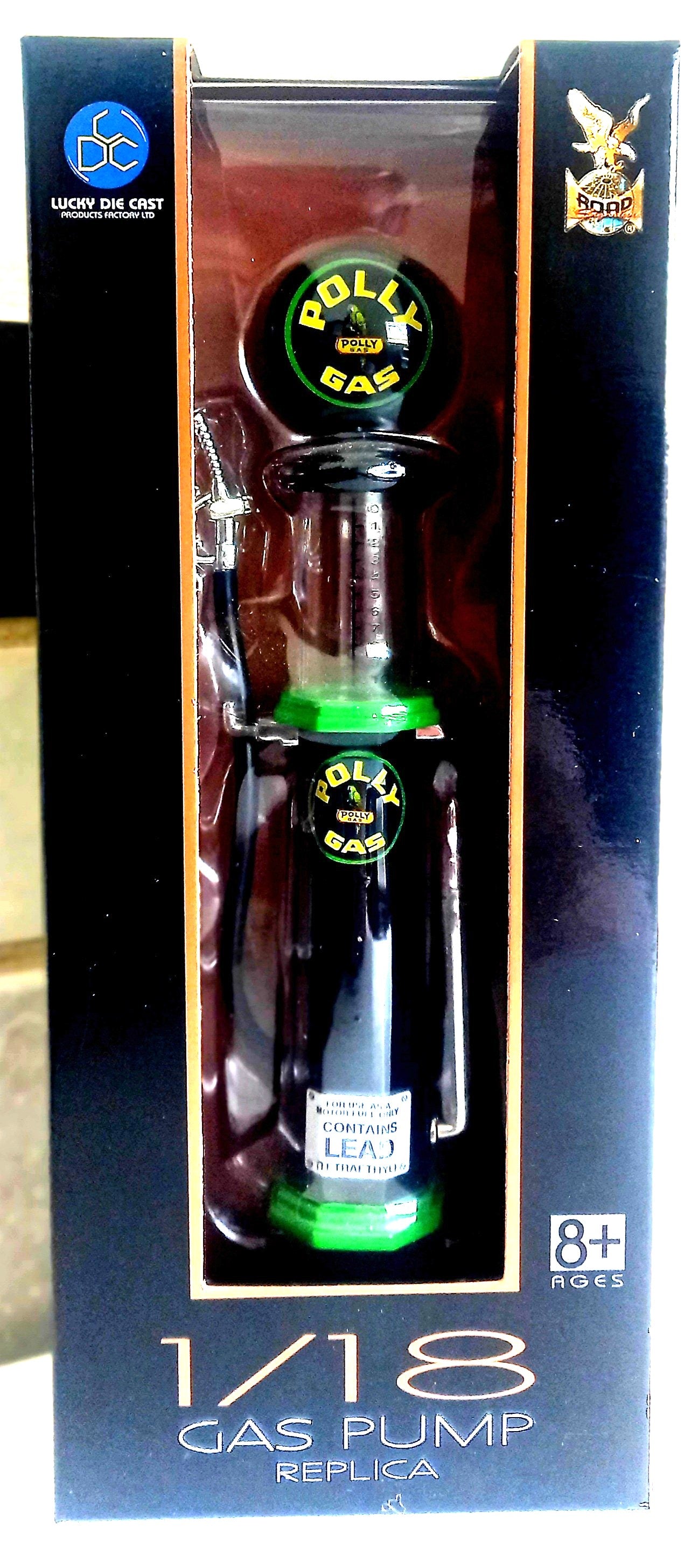 Polly Gas Pump (Round) - 1/18 Scale Yat Ming YAT98782