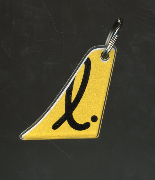 LIft Tail Key Ring (Yellow) - YKR35