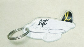 Lift Airlines (Black) Key Ring - YKR36