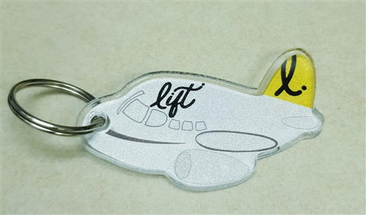 Lift Airlines (Yellow) Key Ring - YKR37
