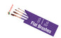 Flat Brush Pack - Sizes  3/5/7/10mm - Humbrol AG4305