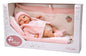 Arias Reborn Marta Handmade Weighted Soft Body Doll includes Dummy and Blanket and Holder – 40cm Arias 98165