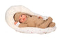 Arias Reborn Olona Handmade Weighted Soft Body Doll includes Dummy and Blanket and Holder - 40cm Arias 98182