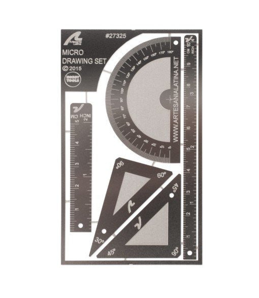 Micro Rulers Set - Artesania Latina 27325