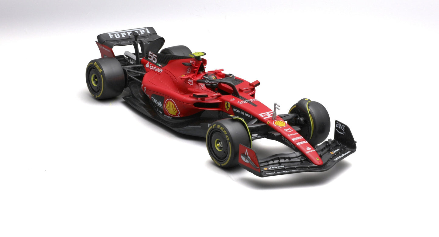 Ferrari F1 SF-23 2023 - #55 Carlos Sainz 1/24 Bburago Bur18-26808S