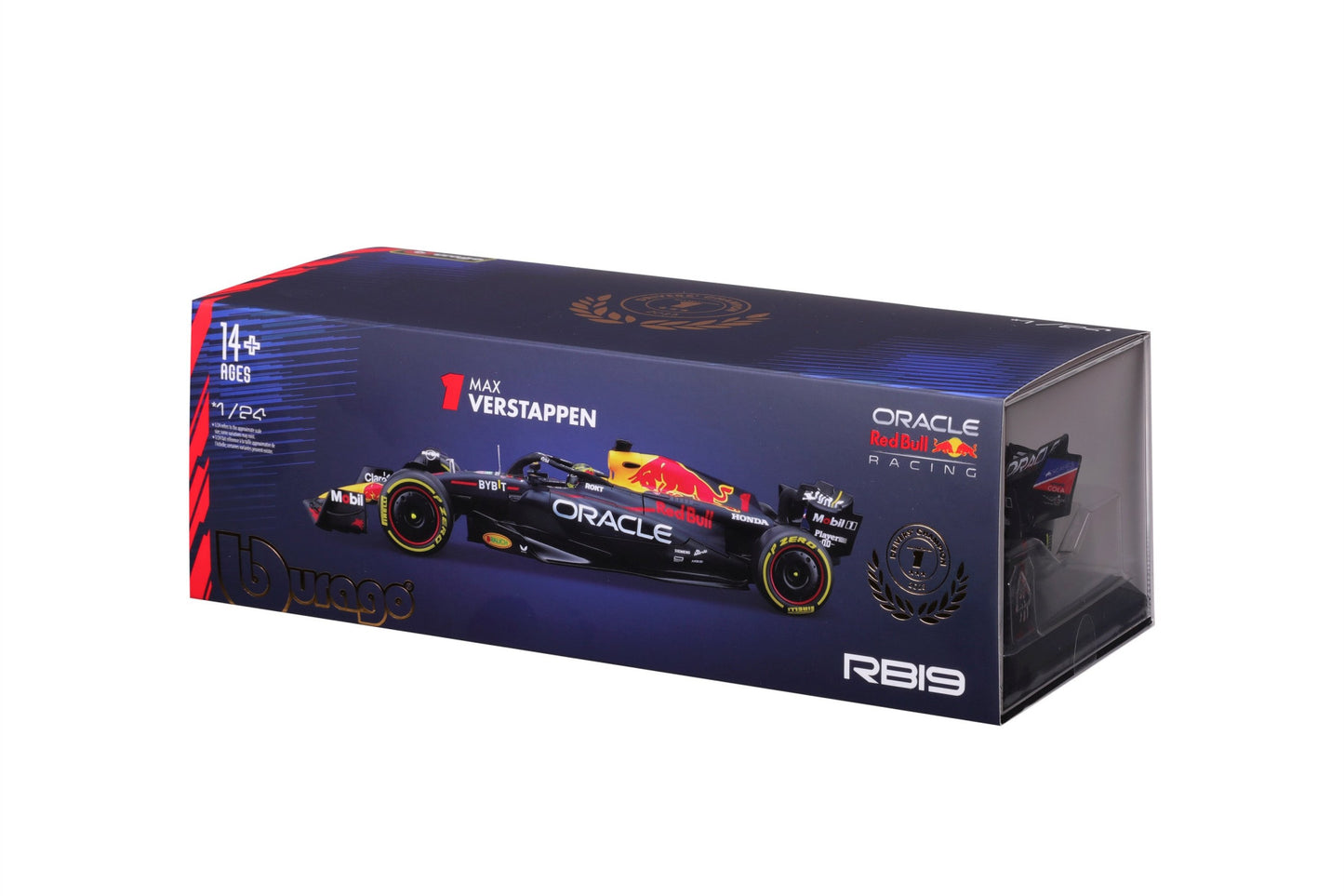 Red Bull F1 RB19 2023 - #1 M.Verstappen 1/24 Bburago Bur18-28030V