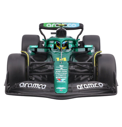 Aston Martin F1 AMR25 2025 Alonso - 1/24 Scale - Bburago - BUR18-28070A
