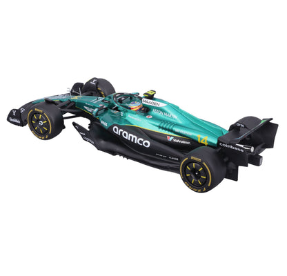 Aston Martin F1 AMR25 2025 Alonso - 1/24 Scale - Bburago - BUR18-28070A
