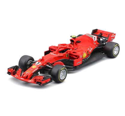 Ferrari F1 Deluxe Gift Box (7 Cars+ Stand) 2026 - 1/43 Scale - Bburago - BUR18-36864-25