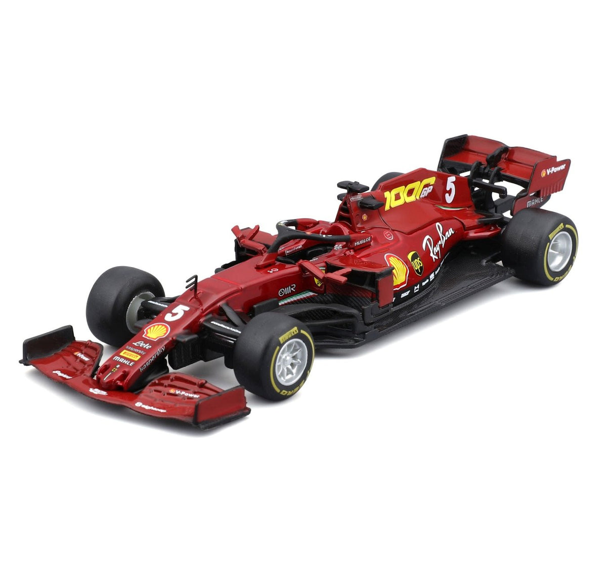Ferrari F1 Deluxe Gift Box (7 Cars+ Stand) 2026 - 1/43 Scale - Bburago - BUR18-36864-25