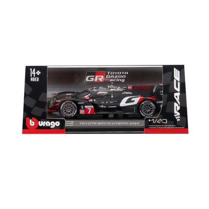 Toyota Gazoo Racing Toyota GR010Hybrid #7 - 1/43 Scale - Bburago - BUR18-38322