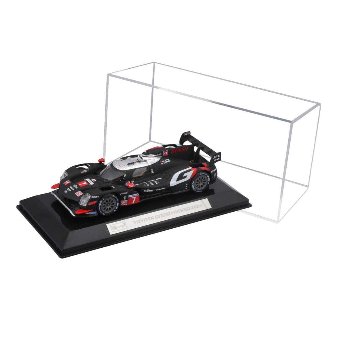 Toyota Gazoo Racing Toyota GR010Hybrid #7 - 1/43 Scale - Bburago - BUR18-38322