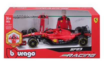 Ferrari F1 SF-23 w/driver - #16 C. Leclerc 1/24 Bburago Bur18-26809