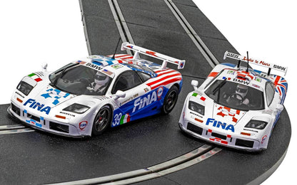 McLaren F1 GTR Fina Twin Pack Le Mans 19 - 1/32 Scale - Scalextric - SCAC4012A