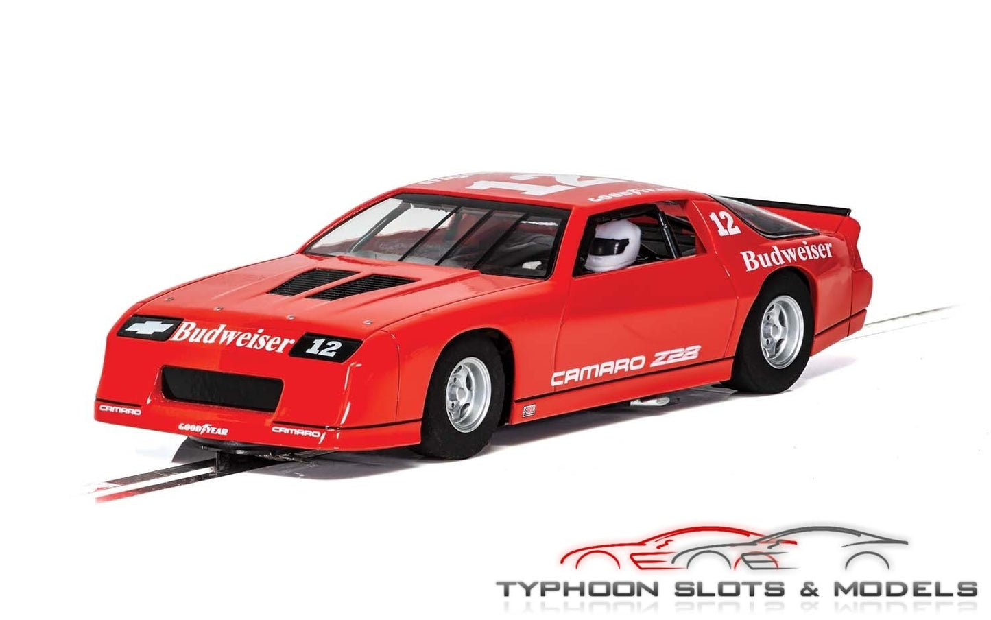 Chevrolet Camaro IROC-Z Red - 1/32 Scale - Scalextric - SCAC4073
