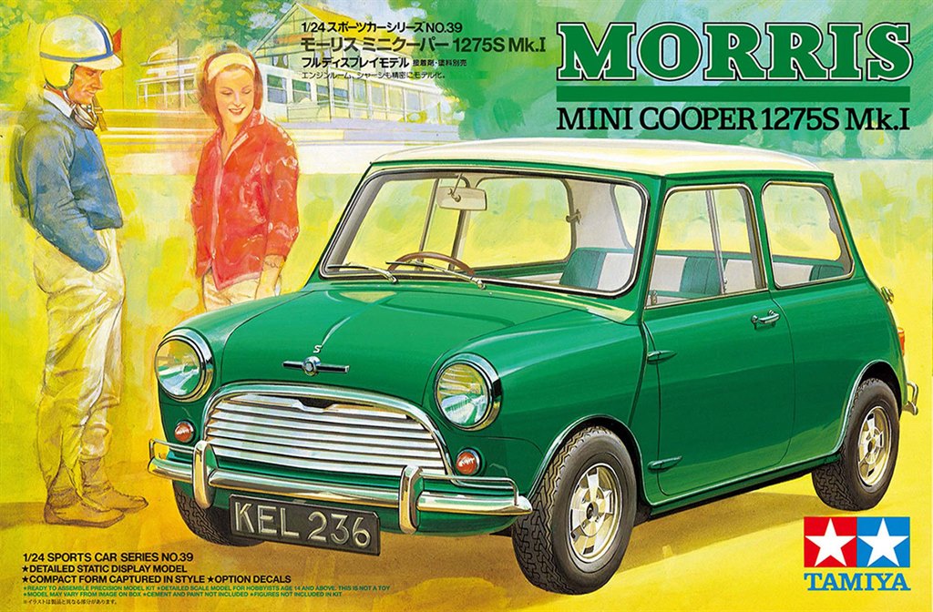 Mini Cooper 1275S Mk.1 - 1/24 Scale - Tamiya - TAM24039