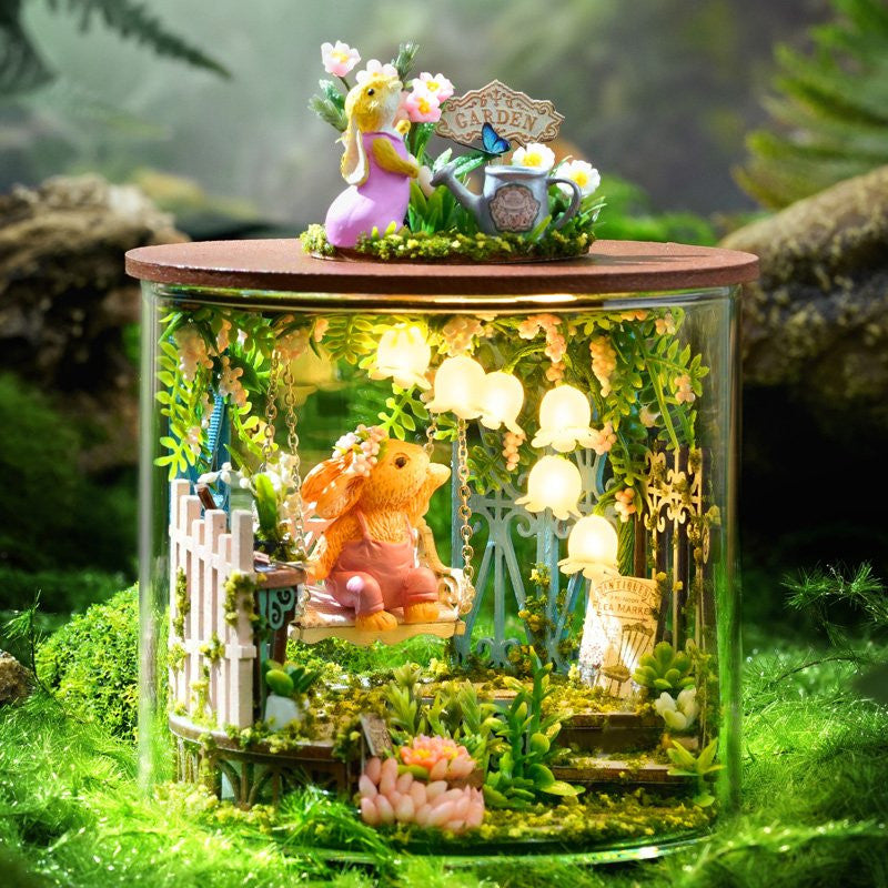 Fairytale Garden Cute Room Dollhouse CRB-113
