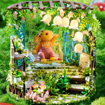 Fairytale Garden Cute Room Dollhouse CRB-113