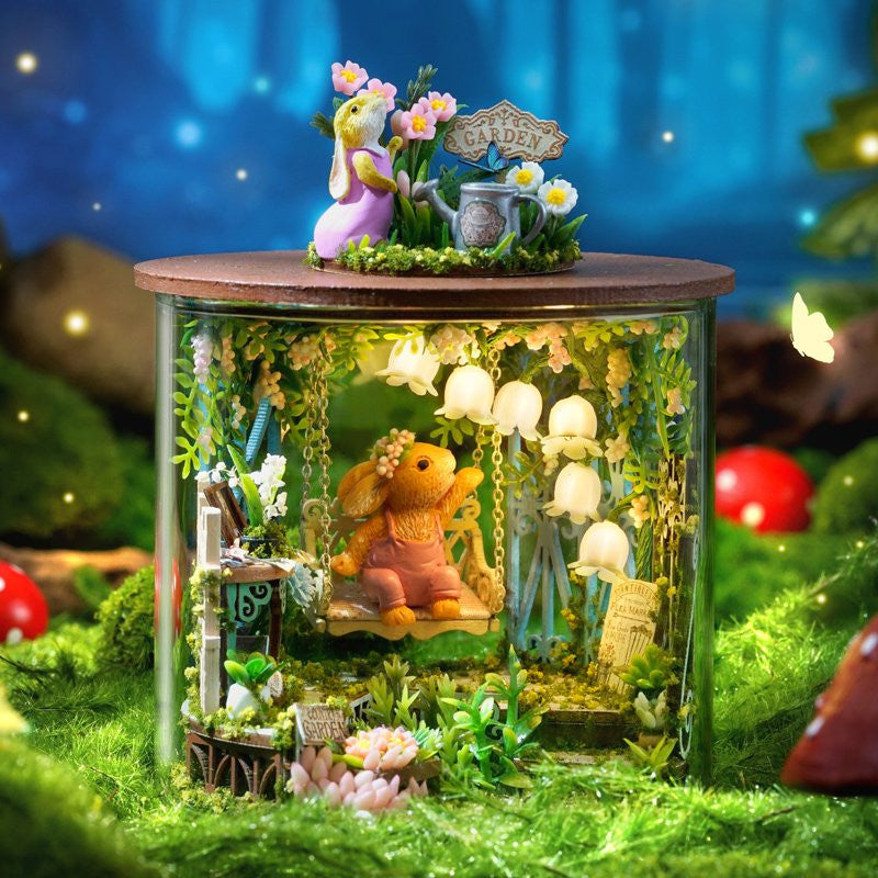 Fairytale Garden Cute Room Dollhouse CRB-113