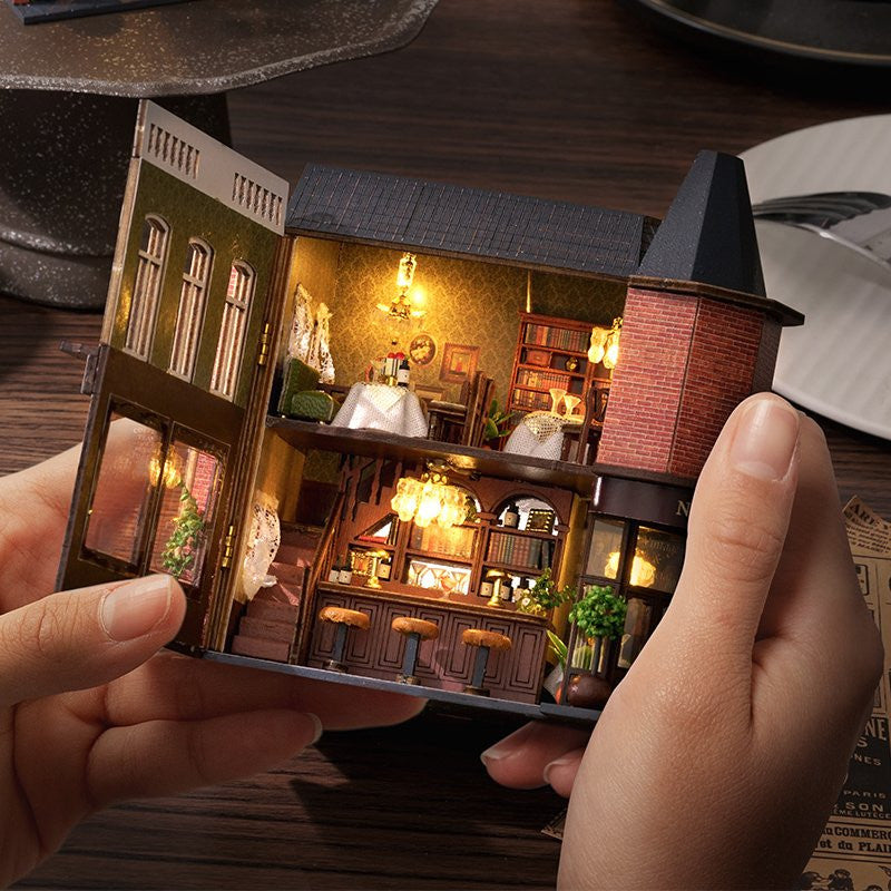 Corner Restaurant Cute Room Dollhouse CRD-016