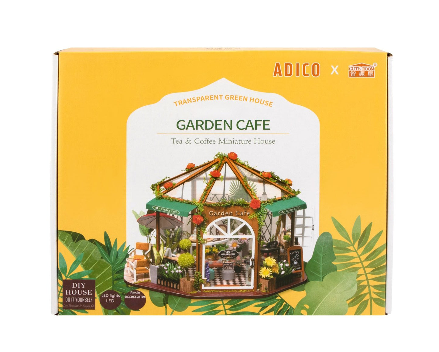 Garden Cafe Cute Room Dollhouse CRGD-001