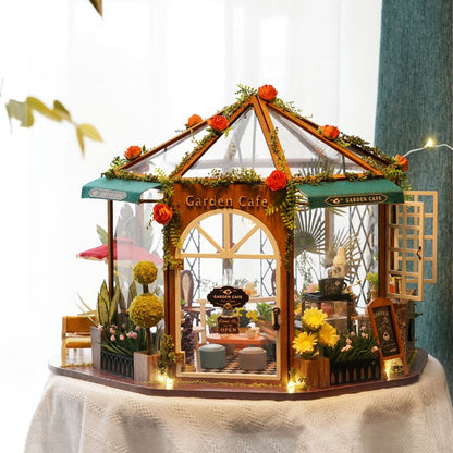 Garden Cafe Cute Room Dollhouse CRGD-001