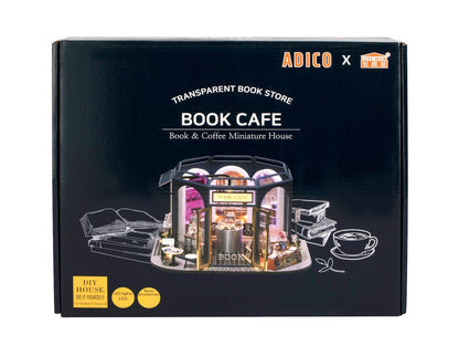 Book Cafe Cute Room Dollhouse CRGD-002