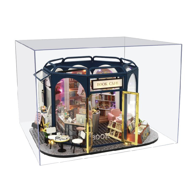 Book Cafe Cute Room Dollhouse CRGD-002