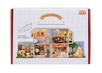 Leisurely Coffee shop Cute Room Dollhouse CRGD-021
