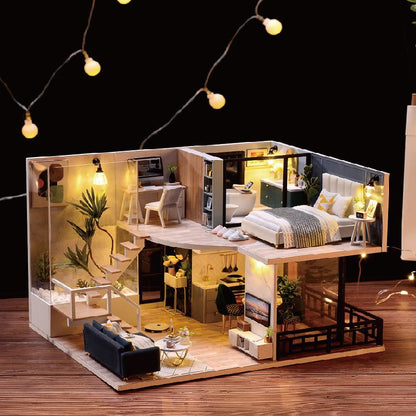 The Satisfied Time Cute Room Dollhouse CRL-032