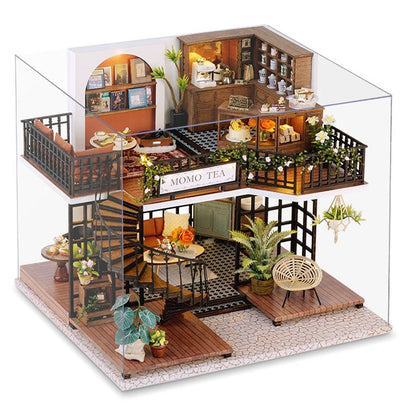 Forest Teashop Cute Room Dollhouse CRLV-001