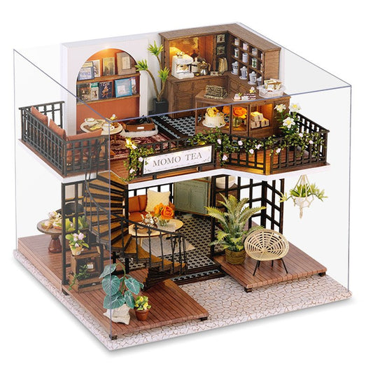 Forest Teashop Cute Room Dollhouse CRLV-001