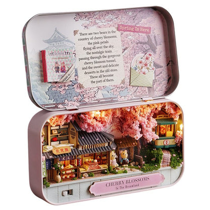 Cherry Blossoms Cute Room Dollhouse CRQ-007
