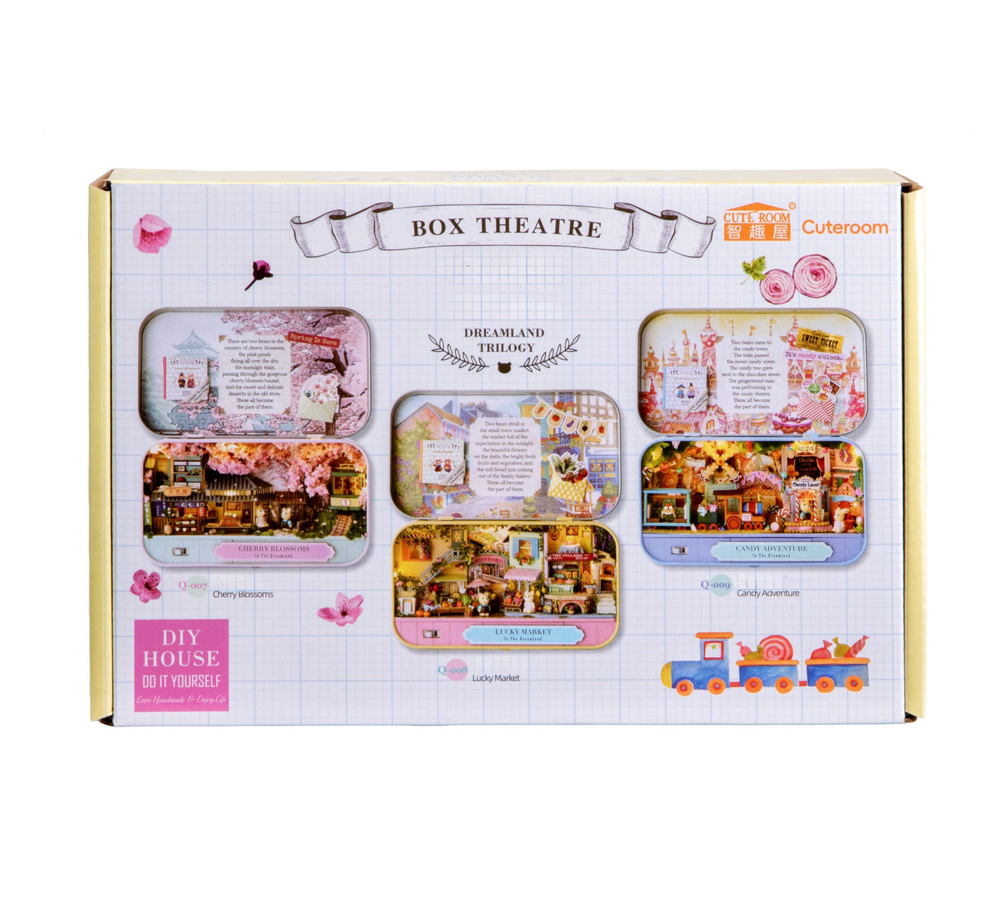 Cherry Blossoms Cute Room Dollhouse CRQ-007