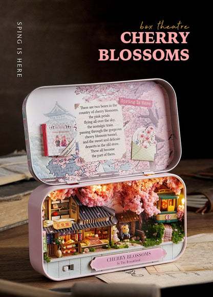 Cherry Blossoms Cute Room Dollhouse CRQ-007