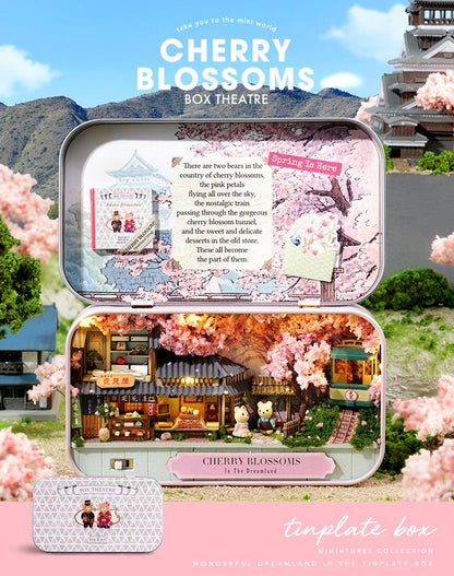 Cherry Blossoms Cute Room Dollhouse CRQ-007