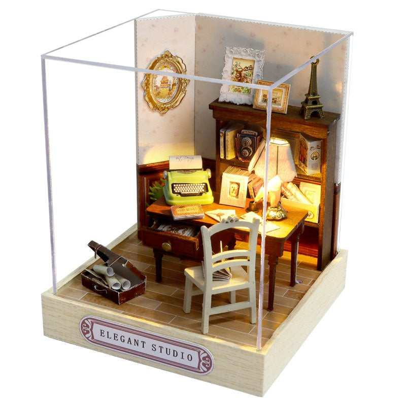 Elegant Studio Cute Room Dollhouse CRQT-031