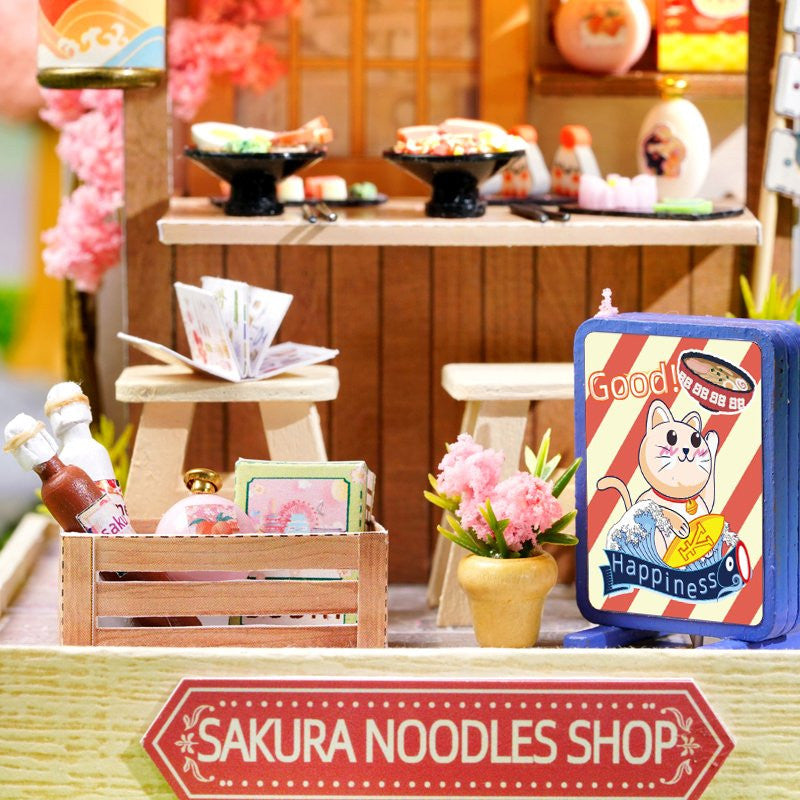 Sakura Noodles Shop Cute Room Dollhouse CRQT-041