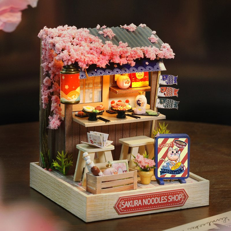 Sakura Noodles Shop Cute Room Dollhouse CRQT-041