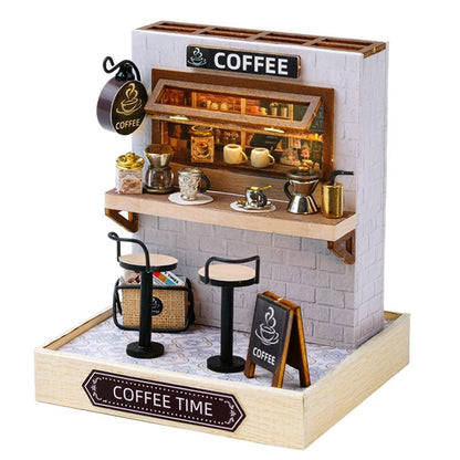 Coffee Time Cute Room Dollhouse CRQT-048