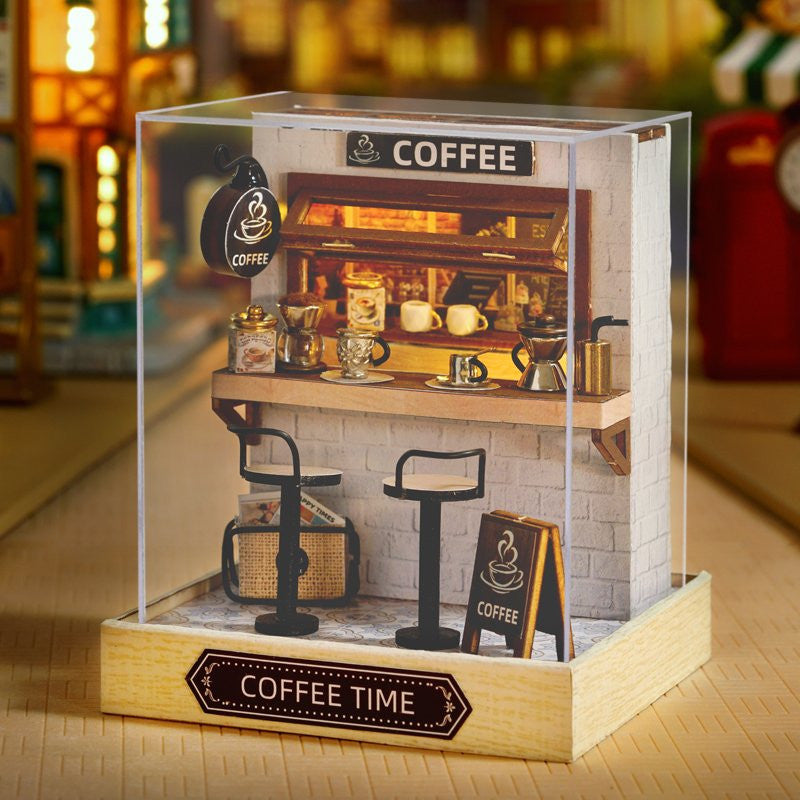 Coffee Time Cute Room Dollhouse CRQT-048