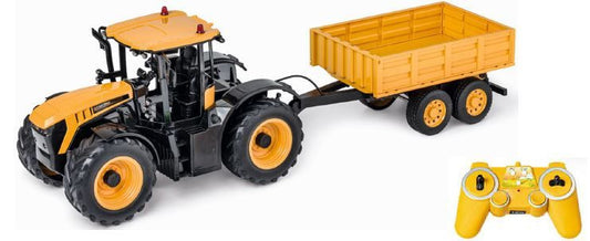 R/C JCB Fastrac Tractor & Trailer 1/16 Double Eagle DE360-003C