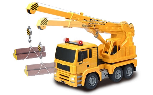 R/C Crane Truck & Battery & USB Charger 1/20 Double Eagle DE516-003C