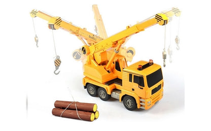 R/C Crane Truck & Battery & USB Charger 1/20 Double Eagle DE516-003C