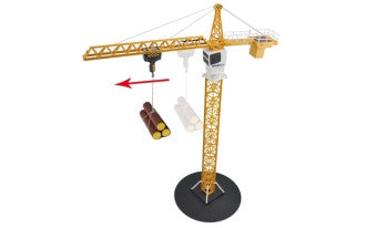 R/C Tower Crane w/Battery & USB Charger 1/20 Double Eagle DE563-003C